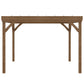 Brown wooden pergola frame with top beam and four support posts