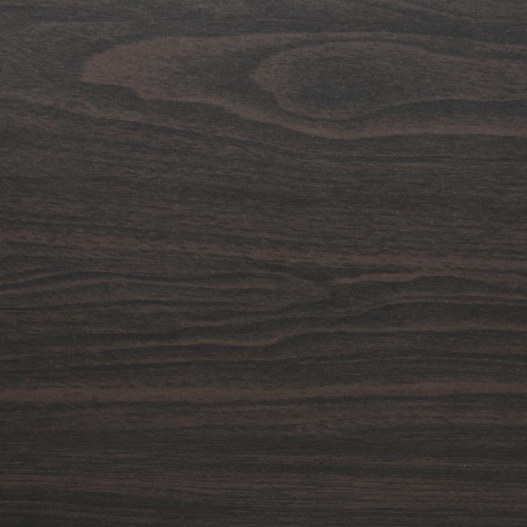 Dark brown wood grain finish board for kids bookcase