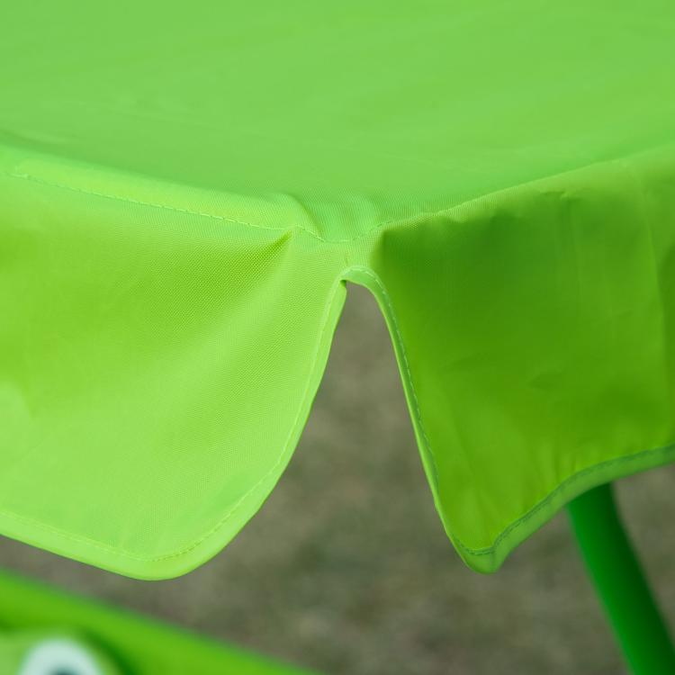 Green adjustable swing canopy fabric panel