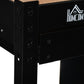Multipurpose Workbench, Workshop Tool Table with Slide Drawer, Peg Board, Storage Cabinet with Keys