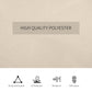 Beige polyester gazebo sidewall fabric panel