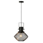 Industrial Pendant Light Fixtures with Adjustable Hanging Chain, Black