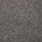 Gray fabric bench seat cushion texture for shoe storage ottoman