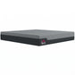 King-size memory foam mattress shown from the side, gray top and dark base