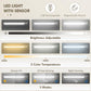 LED light panel for pantry cabinet with adjustable brightness and multiple modes