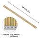 Natural bamboo plant stake, 6 ft long with 8–10 mm diameter, slim pole