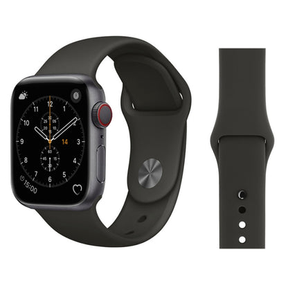 For Apple Watch Series 3 & 2 & 1 38mm Fashion Simple Style Silicone Wrist Watch Band, For 38mm