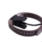 Black smartwatch charging cradle and cable for wrist band