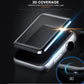 Apple Watch 44mm 3D tempered glass film, full coverage screen protector