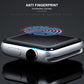 Apple Watch 44mm tempered glass screen protector with anti-fingerprint coating