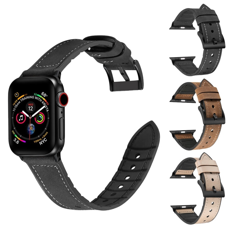 Multi-color TPU watch bands with stainless buckles in black, brown, and beige tones