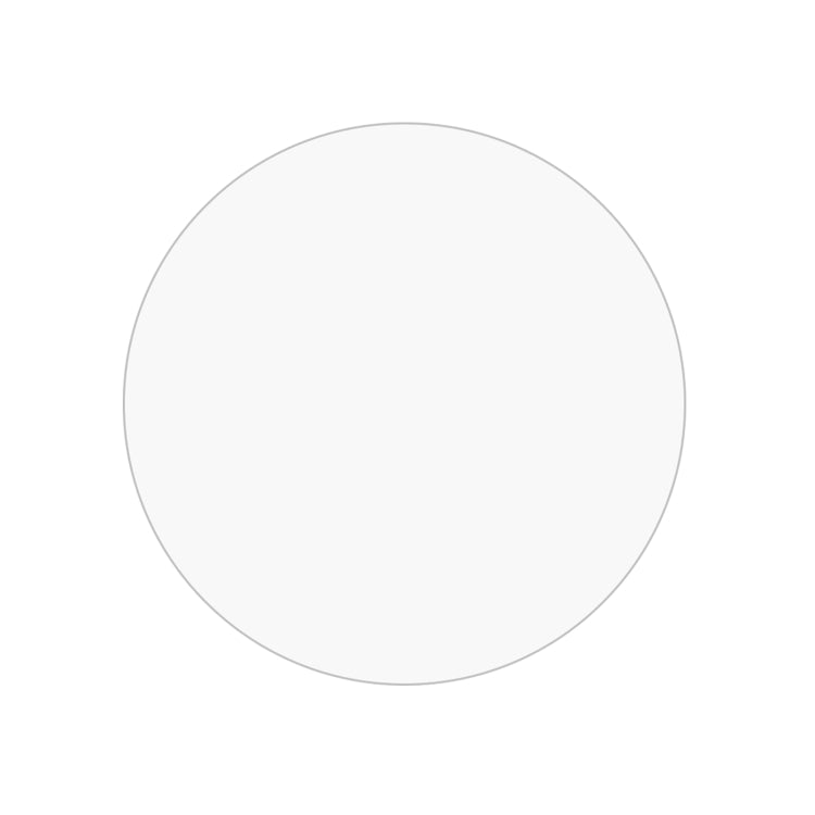 Clear round smartwatch screen protector film for watch display