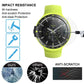 Tempered glass screen protector with anti-scratch and impact protection for watch screen