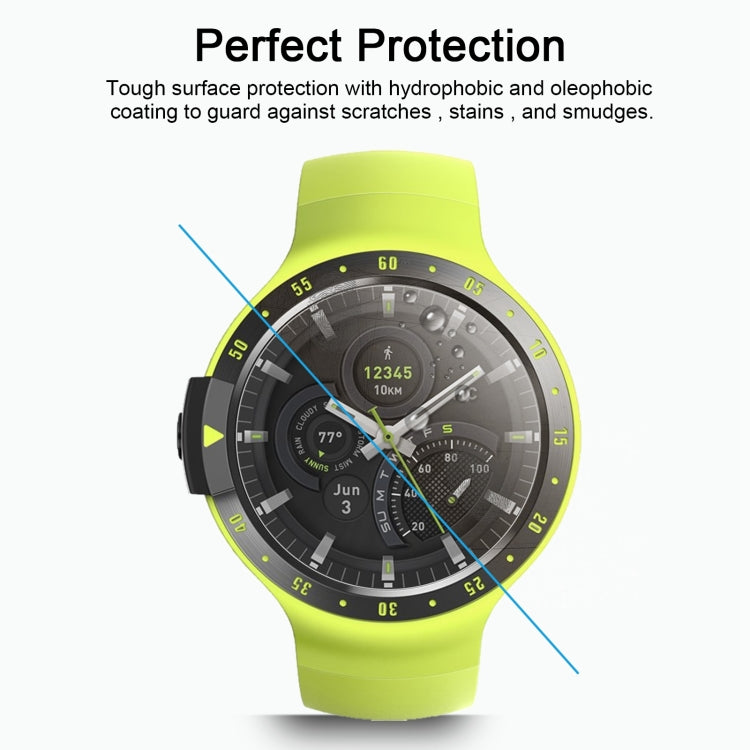 Curved tempered glass screen protector with smooth touch and anti-fingerprint coating