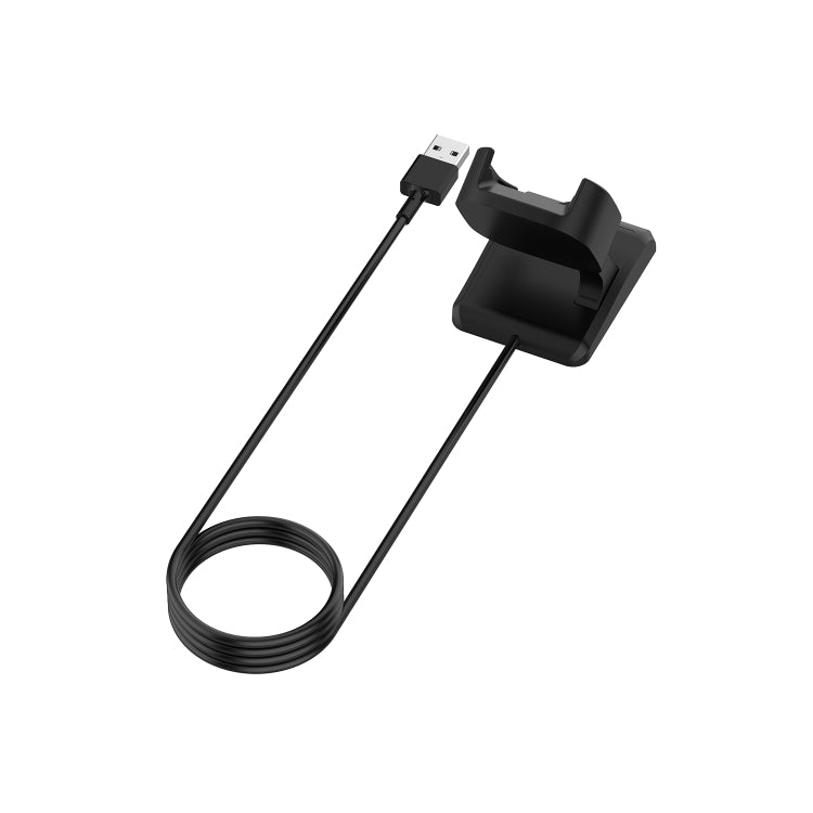 Black charging dock adapter with USB-A connector on 1 m cable