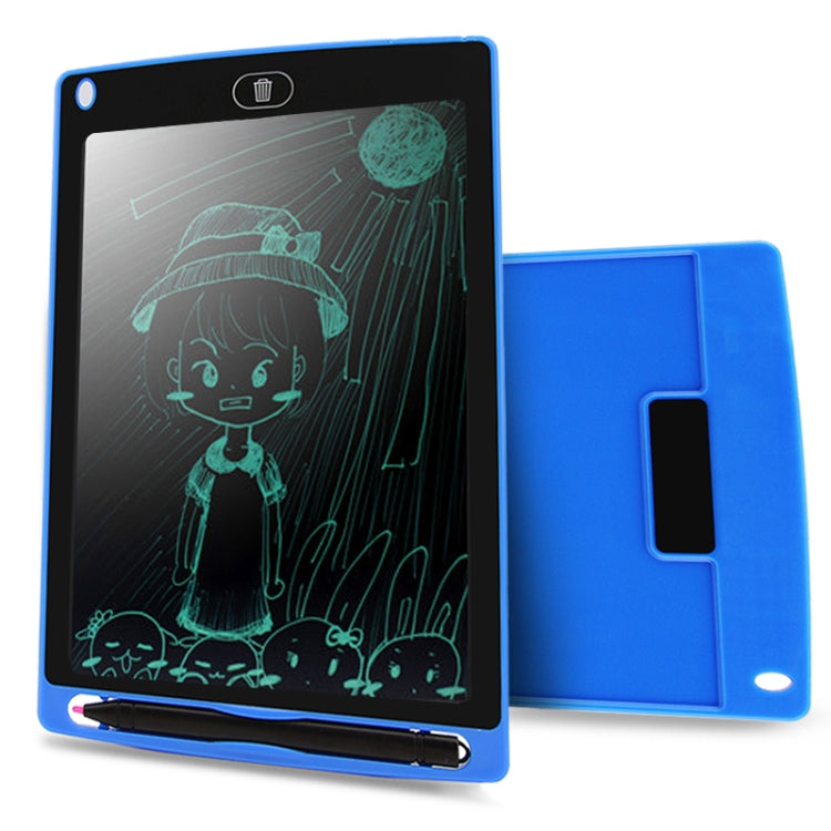 Portable 8.5-inch LCD writing tablet, blue, front screen with protective cover