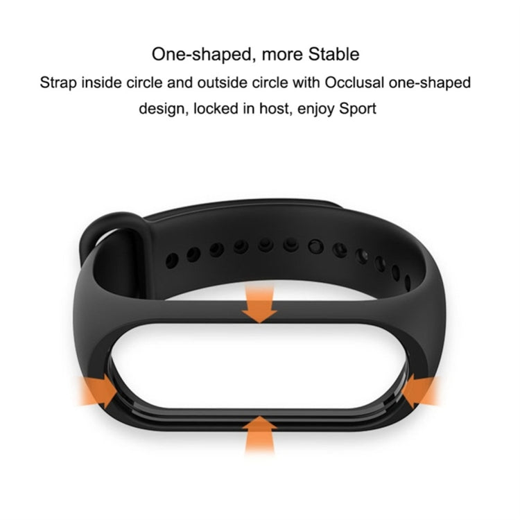 Soft TPU watch band with pin buckle, black strap with secure clasp and holes.