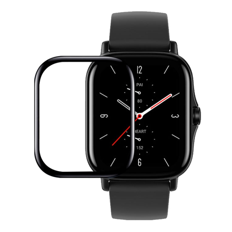 Curved clear screen protector film for Amazfit GTS 2 smartwatch