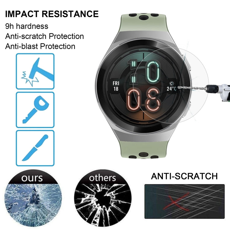 Huawei smartwatch tempered glass screen protector with anti-scratch and impact resistance