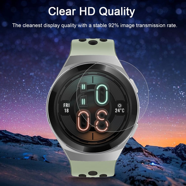Huawei smartwatch tempered glass screen protector for clear HD display, 92% transmission