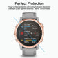 Hydrophobic tempered glass screen protector film for smartwatch display