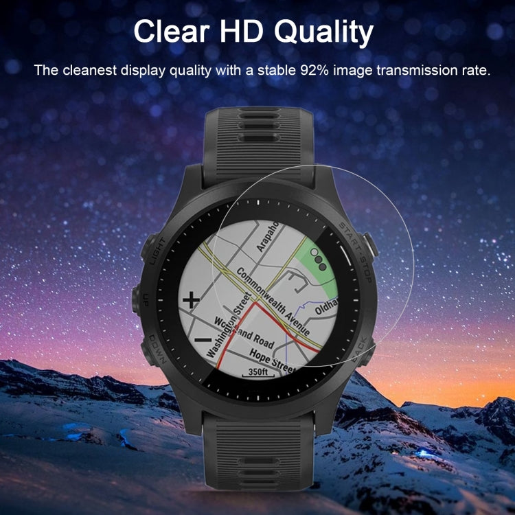 Tempered glass screen protector for Garmin Forerunner 945, clear HD 92% image transmission