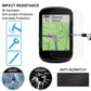 Tempered glass screen protector for Garmin Edge 530, impact resistant, anti-scratch coverage