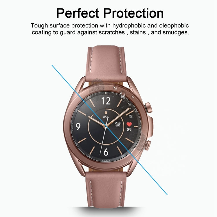 Hydrophobic tempered glass screen protector for smartwatch, anti-smudge and anti-scratch