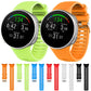 Polar Vantage V silicone watch bands in multiple colors, plus matching strap options