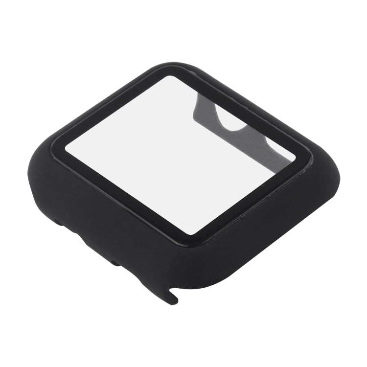 Black PC protective case with transparent screen protector window