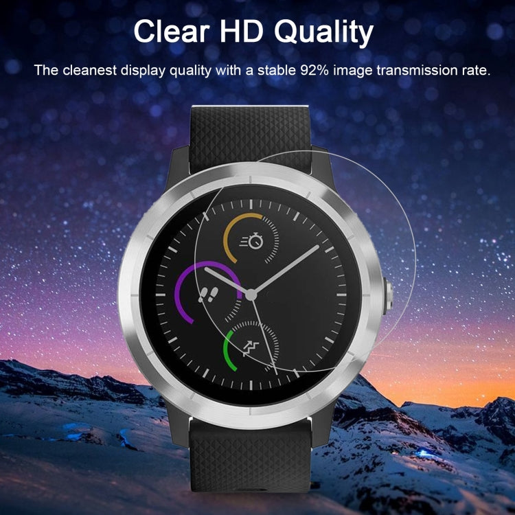 Round smartwatch screen protector film for clear HD display quality
