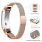 Champagne rose stainless steel mesh magnet watch band with magnetic lock connector