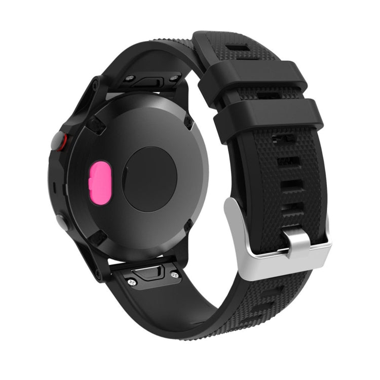Silicone charging port dustproof stopper, pink indicator, black watch connector