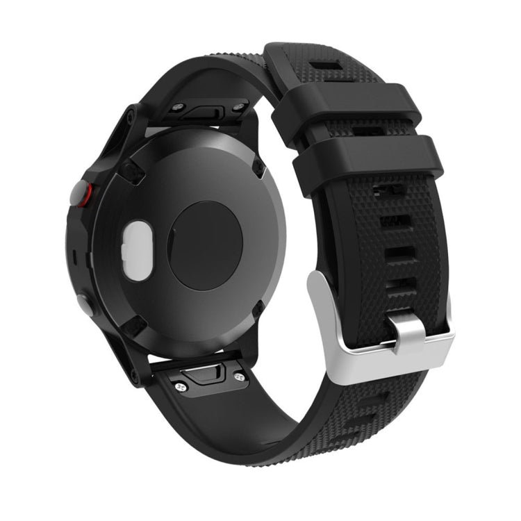 Charging port dustproof silicone stopper plug on smartwatch, white accent