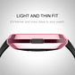 Pink thin TPU watch case bumper with side opening for Fitbit Versa smartwatch