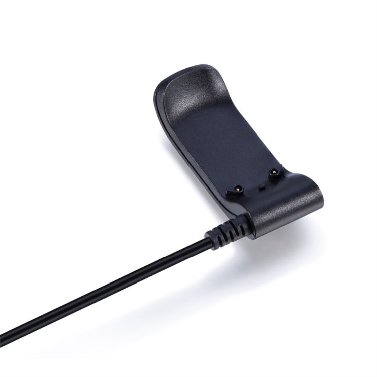 Black charging dock connector end of the Garmin Forerunner 610 cable