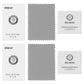 Screen protector kit items: dust-absorber cloth and wet wipes packages