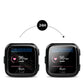 5-pack TPU screen protectors for Fitbit Versa 3, front and alignment guides shown
