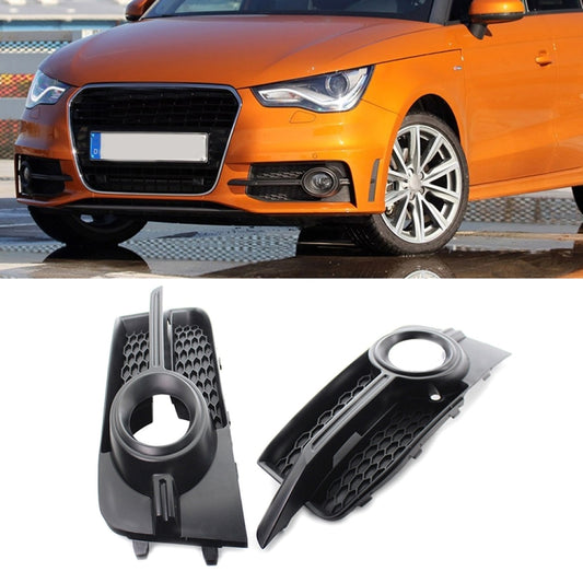 For Audi A1 8X 2011-2014 1 Pair Car Bumper Fog Lamp Decorative Cover Lower Grille Fog Lamp Frame 8X0807682B, For Audi A1 8X 2011-2014