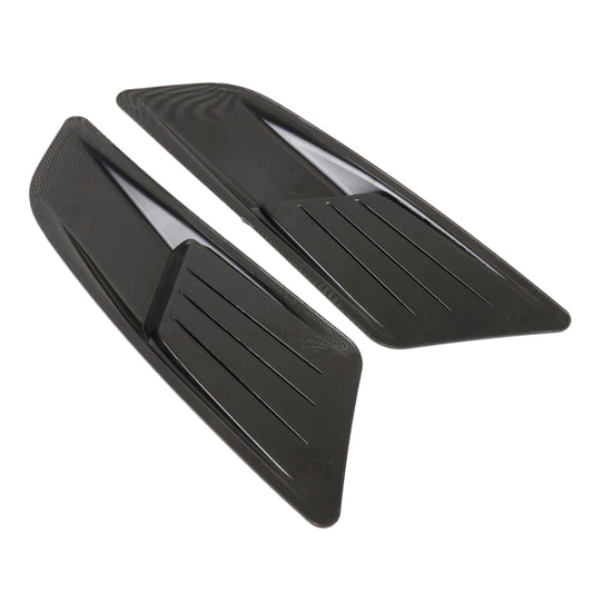 HD-713 1 Pair Car Hood Decorative Stickers Fender Air Vents Sticker(Carbon Fiber), Carbon Fiber