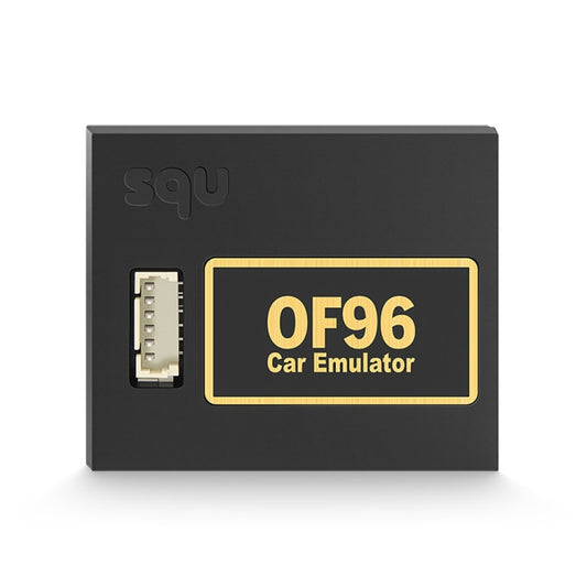 OF96 car emulator ECU repair module front face with labeled port