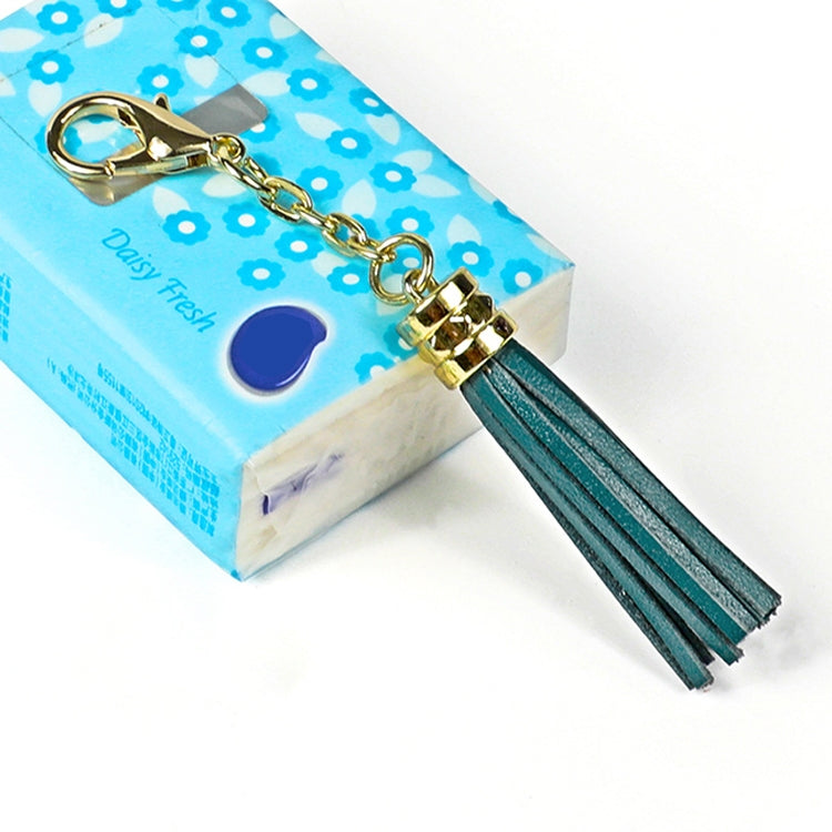 LS01 Tassel Zinc Alloy Keychain Car Hanging Bag Pendant