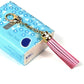 LS01 Tassel Zinc Alloy Keychain Car Hanging Bag Pendant