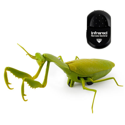 6661 Infrared Sensor Remote Control Simulated Praying Mantis Creative Children Electric Tricky Toy Model, Praying Mantis