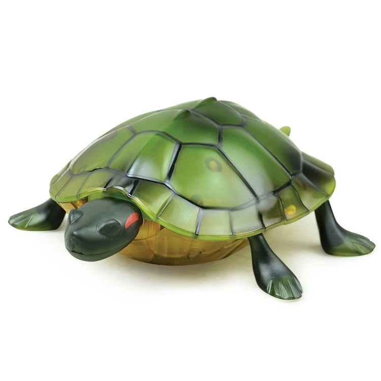 9993 Infrared Sensor Remote Control Simulated Tortoise Creative Children Electric Tricky Toy Model, Tortoise(Green), Tortoise(Yellow)
