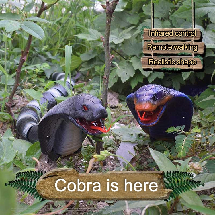 8808B Infrared Sensor Remote Control Simulated Cobra Creative Children Electric Tricky Toy Model, Cobra