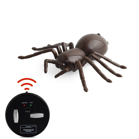 9915 Infrared Sensor Remote Control Simulated Spider Creative Children Electric Tricky Toy Model, Spider