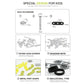 DIY motorcycle building kit parts sheet with screws and hex nuts diagrams