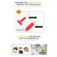 Assembly instruction sheet and red hex key wrench for stainless-steel excavator kit