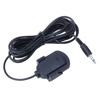 Wired car audio microphone with 3.5mm plug and black external mic module